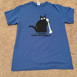 Delta Blue Cat Humerus T-Shirt